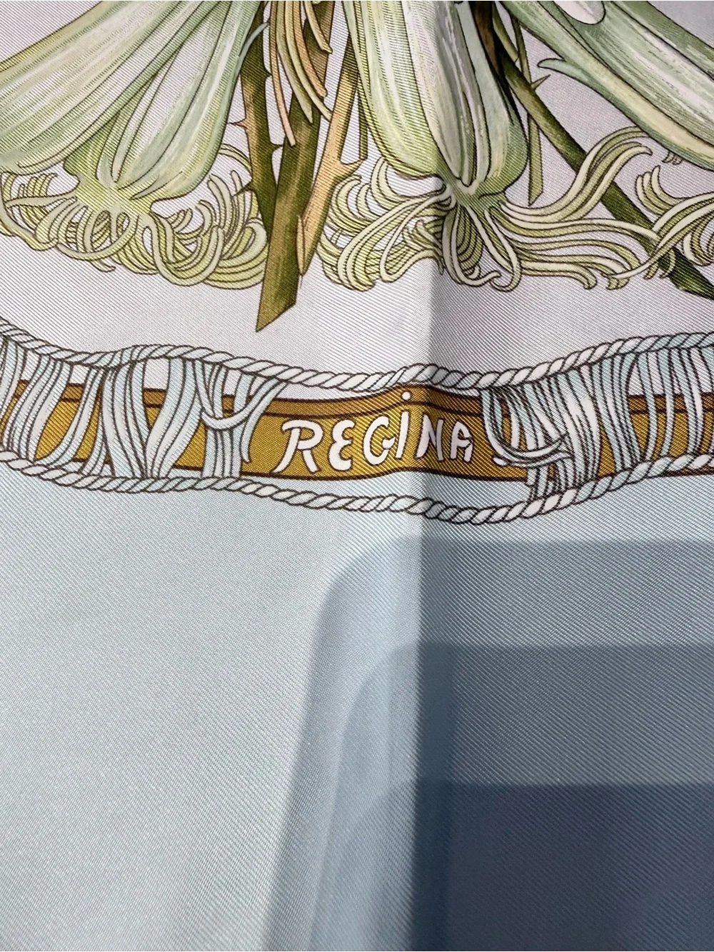 Hermes “Regina” Silk Scarf